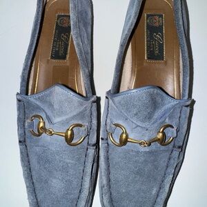 Gucci Suede Loafers